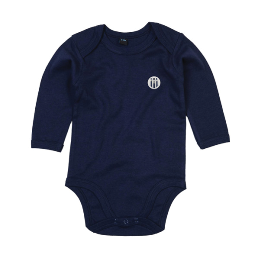 BODY BEBE SUA BLEU MANCHE LONGUES