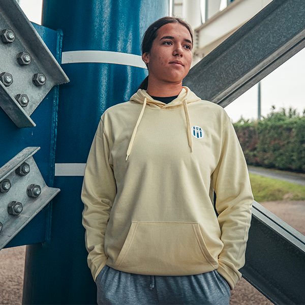 SWEAT HOODIE JAUNE SUA